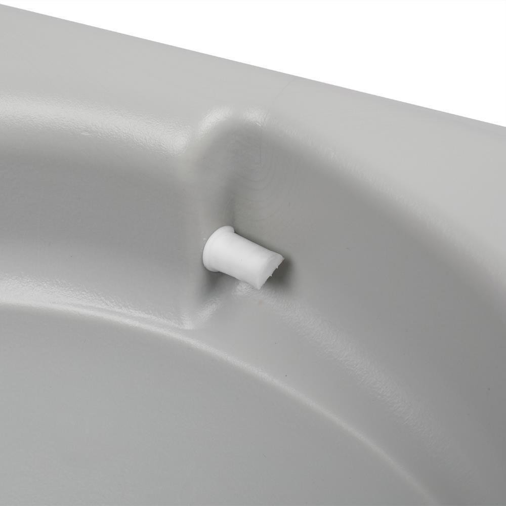 Portable Toilet 2.8 Gallon 10L Flush porta-potty Outdoor Indoor