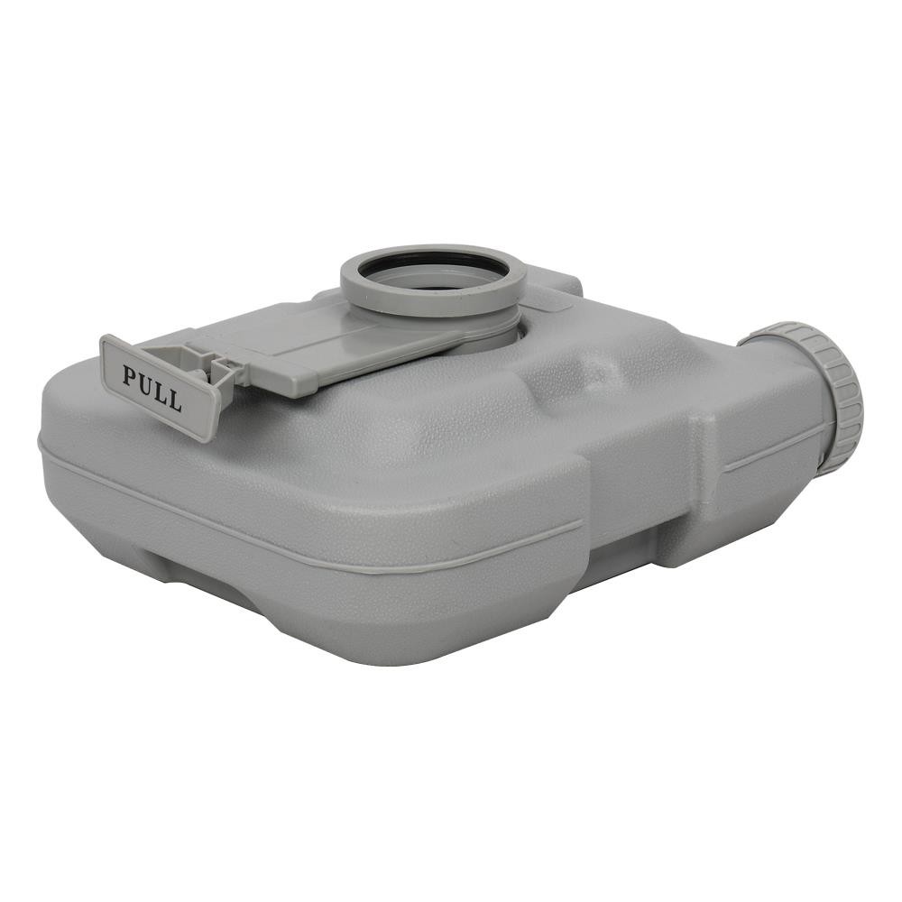 Portable Toilet 10L 2.6 Gallon Camping Toilet Flush Travel Potty Indoor/Outdoor