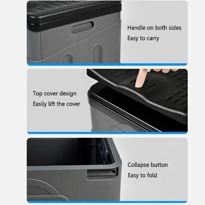 20L Portable Folding Toilet Car Outdoor Travel Potty for Camping Hiking Beach US