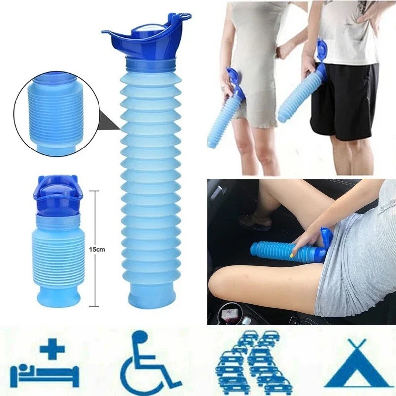 Male Female Portable Urinal Travel Camping Car Toilet Pee Bottle Emergency Kits