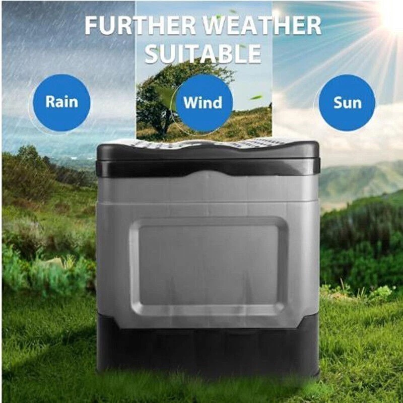 20L Portable Folding Toilet Car Outdoor Travel Potty for Camping Hiking Beach US